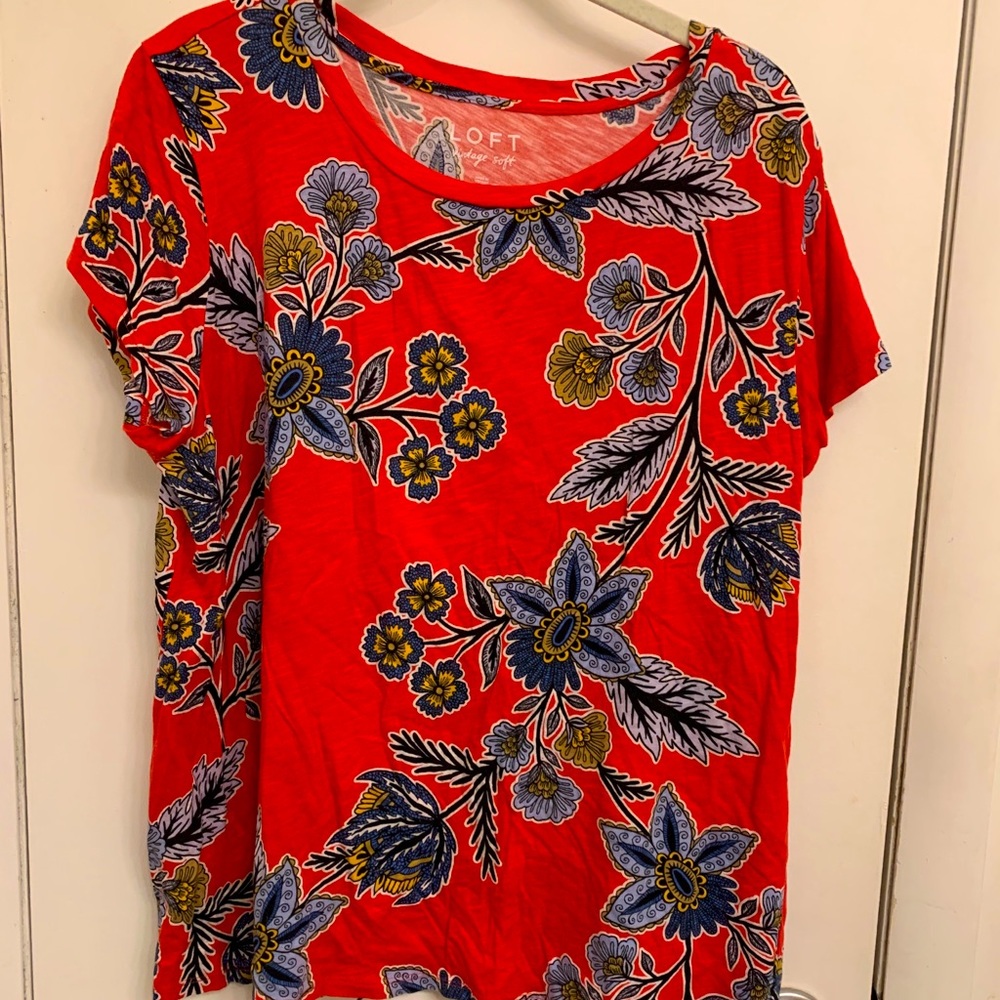 Loft Vintage Soft short sleeve Floral